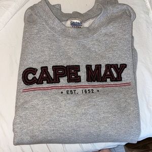 Gray Pullover, Cape May